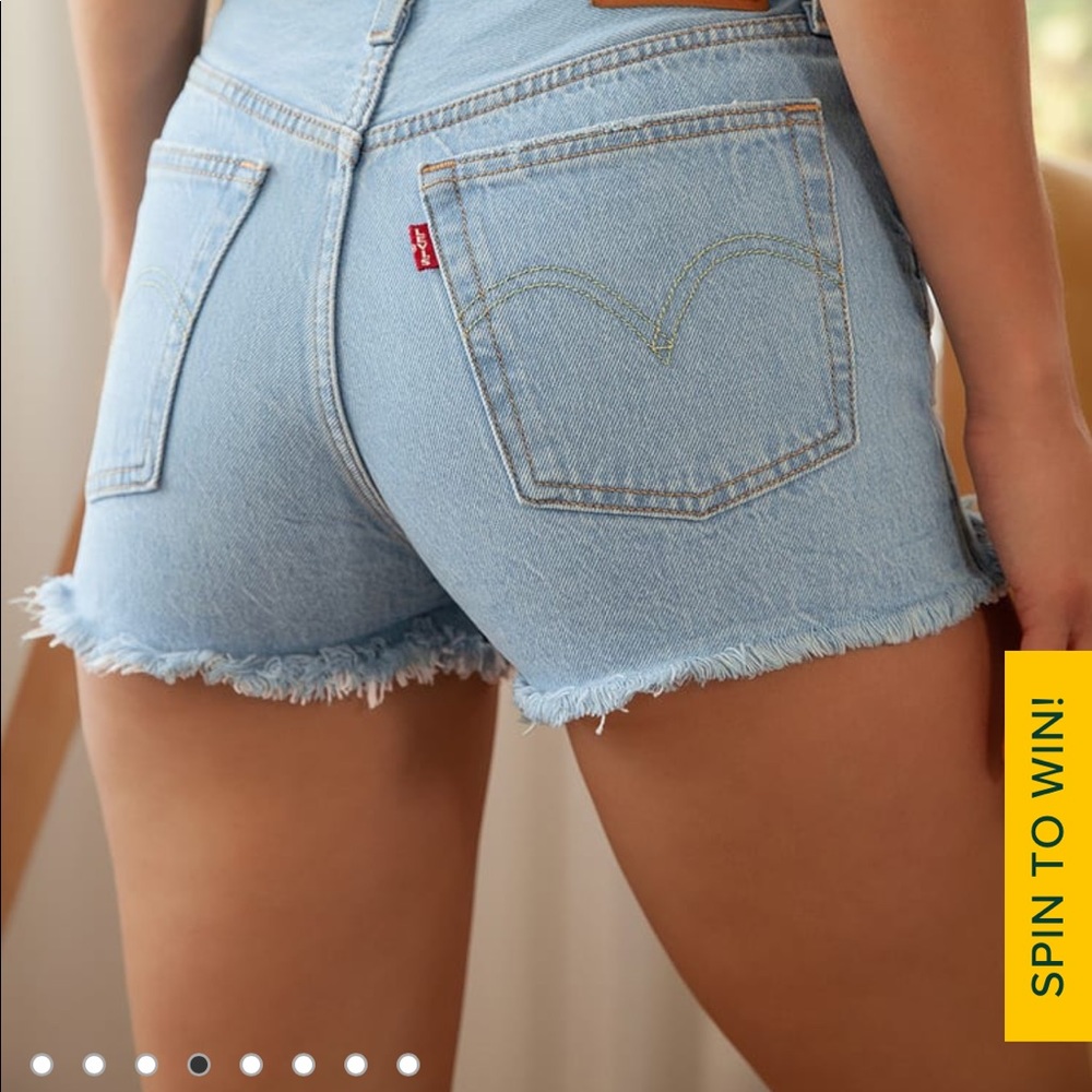 Levi’s womens 501 cutoff shorts